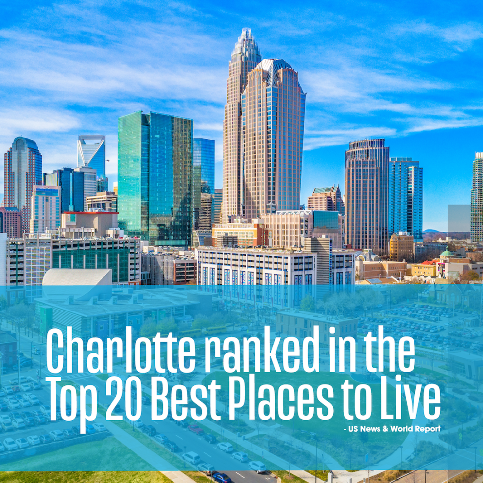 Charlotte Top Best Places To Live Canopy Grab Grow Marketing