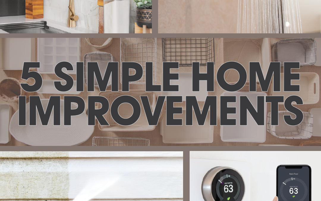 5 simple home improvements