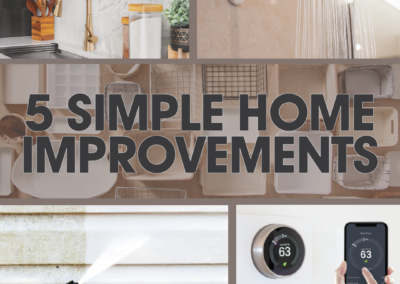 5 simple home improvements