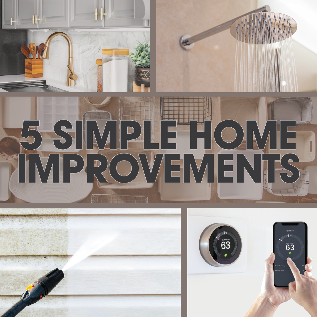 5 simple home improvements