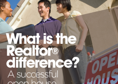 What is the Realtor® difference? A successful open house.