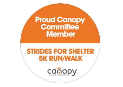 Committee Member – Strides for Shelter 5K Run/Walk