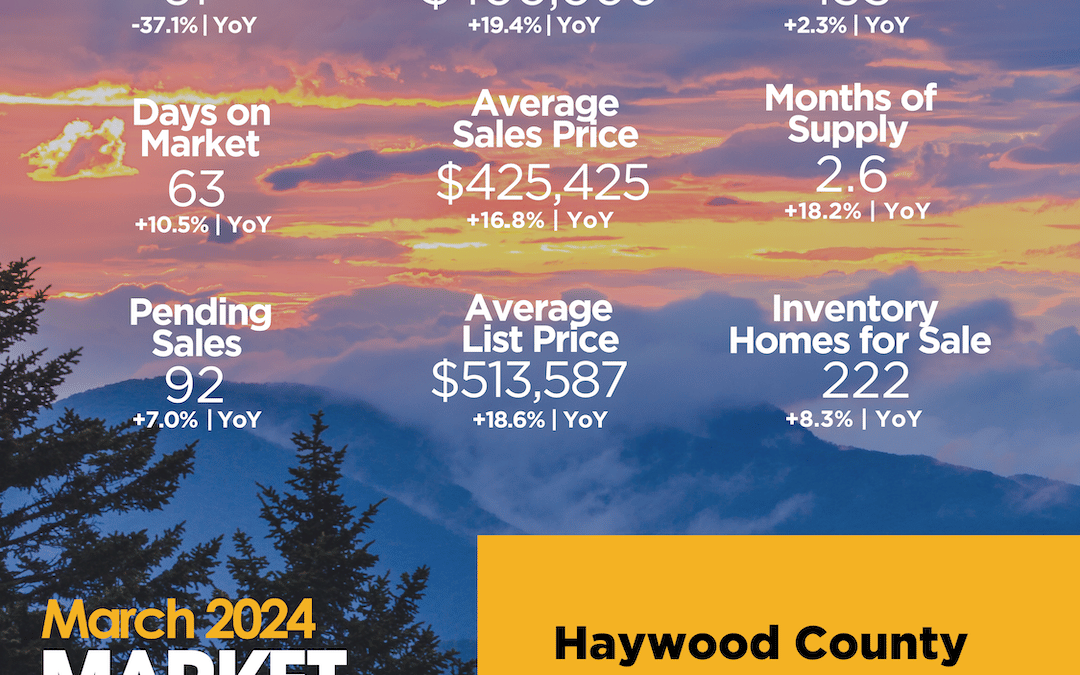 March 2024 Haywood County infographic