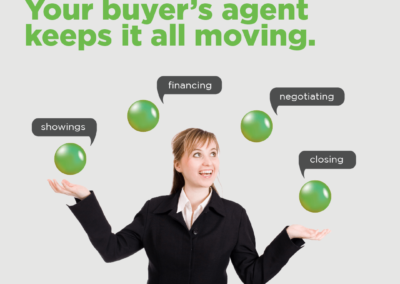 Buying a home? Your buyer’s agent keeps it all moving.