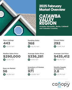 Catawba Valley February 2025 Market Overview