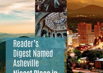 Asheville Ranked #1: Reader’s Digest Nicest Places in America