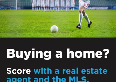 Buying a home? Score with a real estate agent and the MLS.