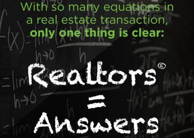 Realtors = Answers