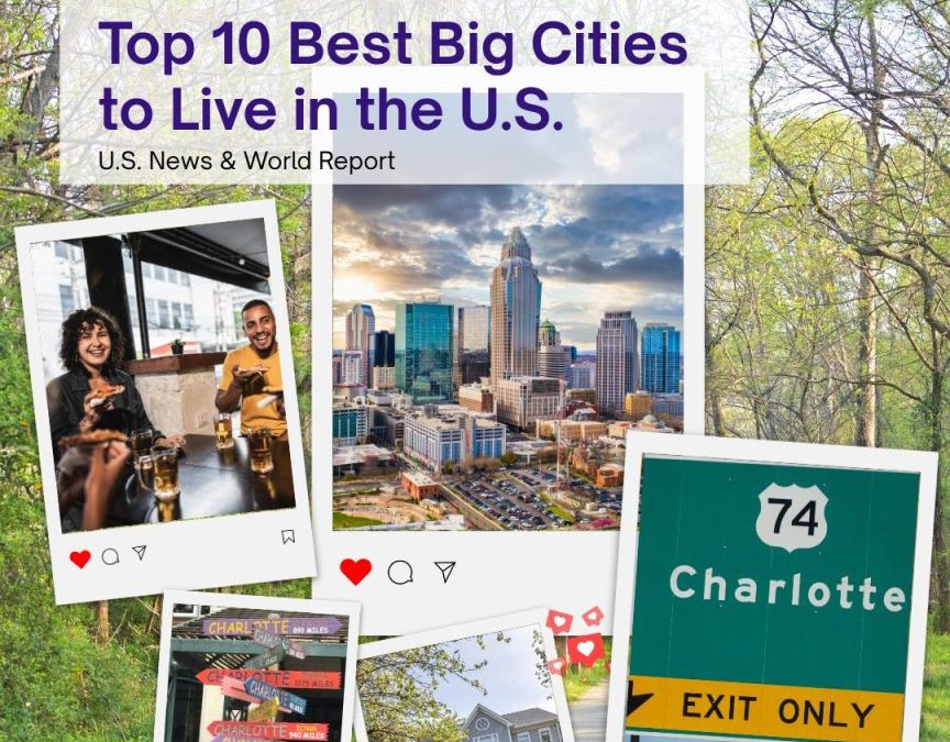 Charlotte: Top 10 Best Big Cities to Live In