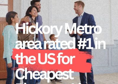 Hickory Metro Ranked #1 Cheapest Place to Live